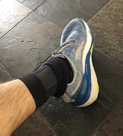 Kronik ayak bileği burkulması için koruma